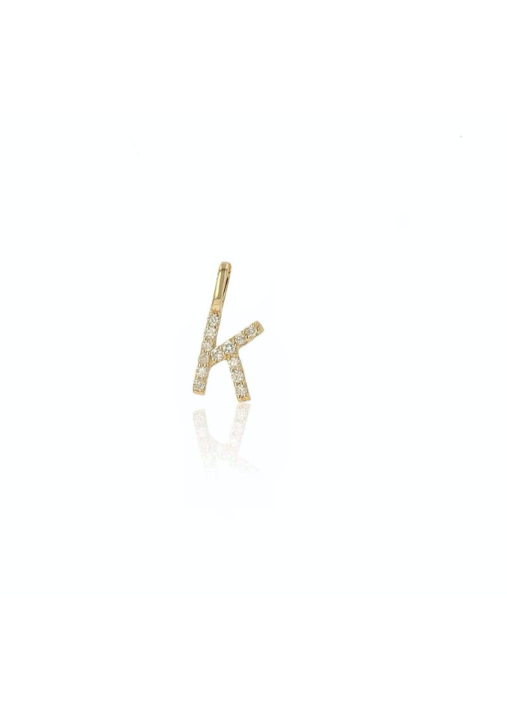 Rachel Reid Diamond Letter Charm