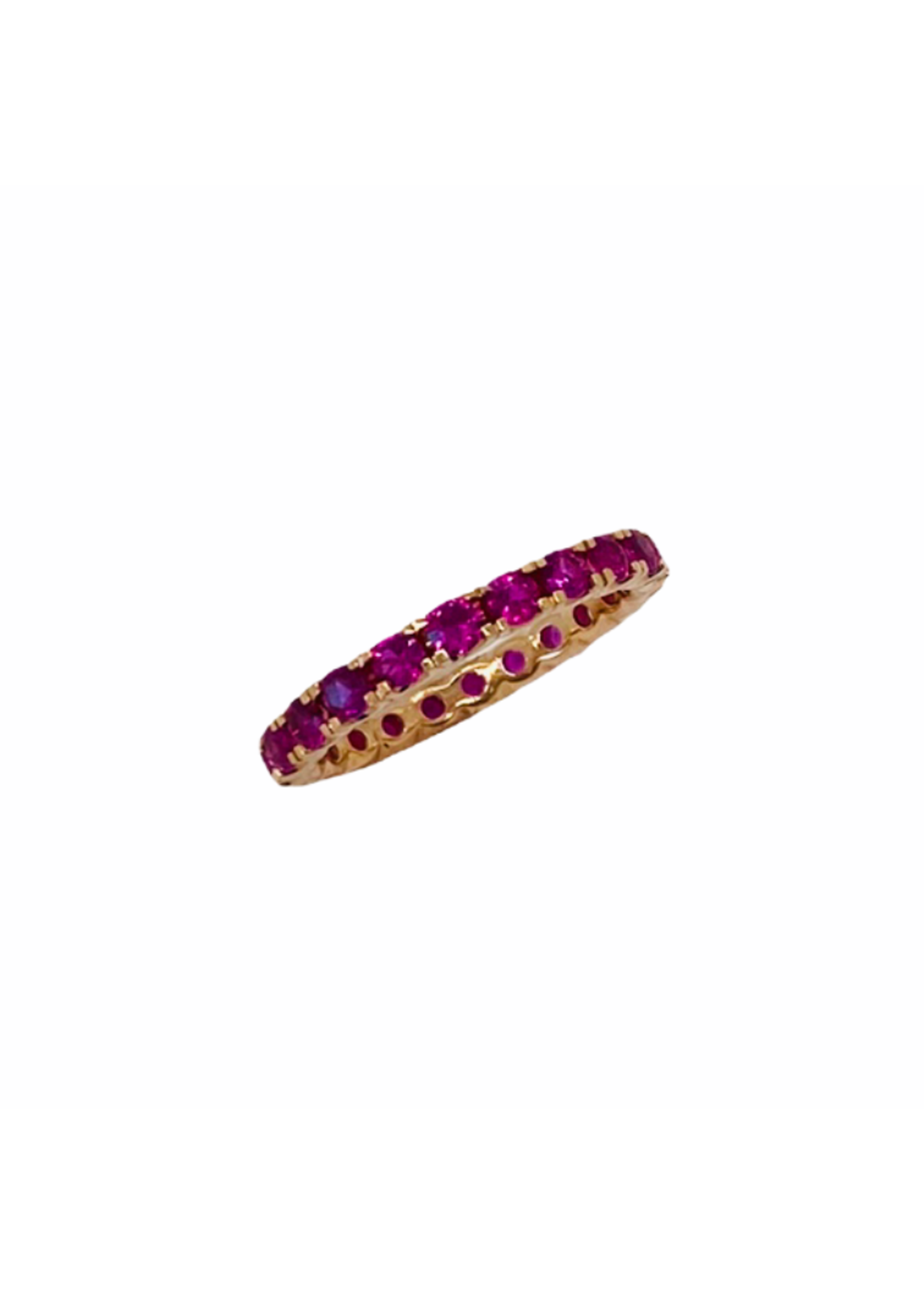 Jill Alberts Pink Sapphire Eternity Ring