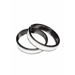 S. Carter Designs Pearl White Enamel Bangle