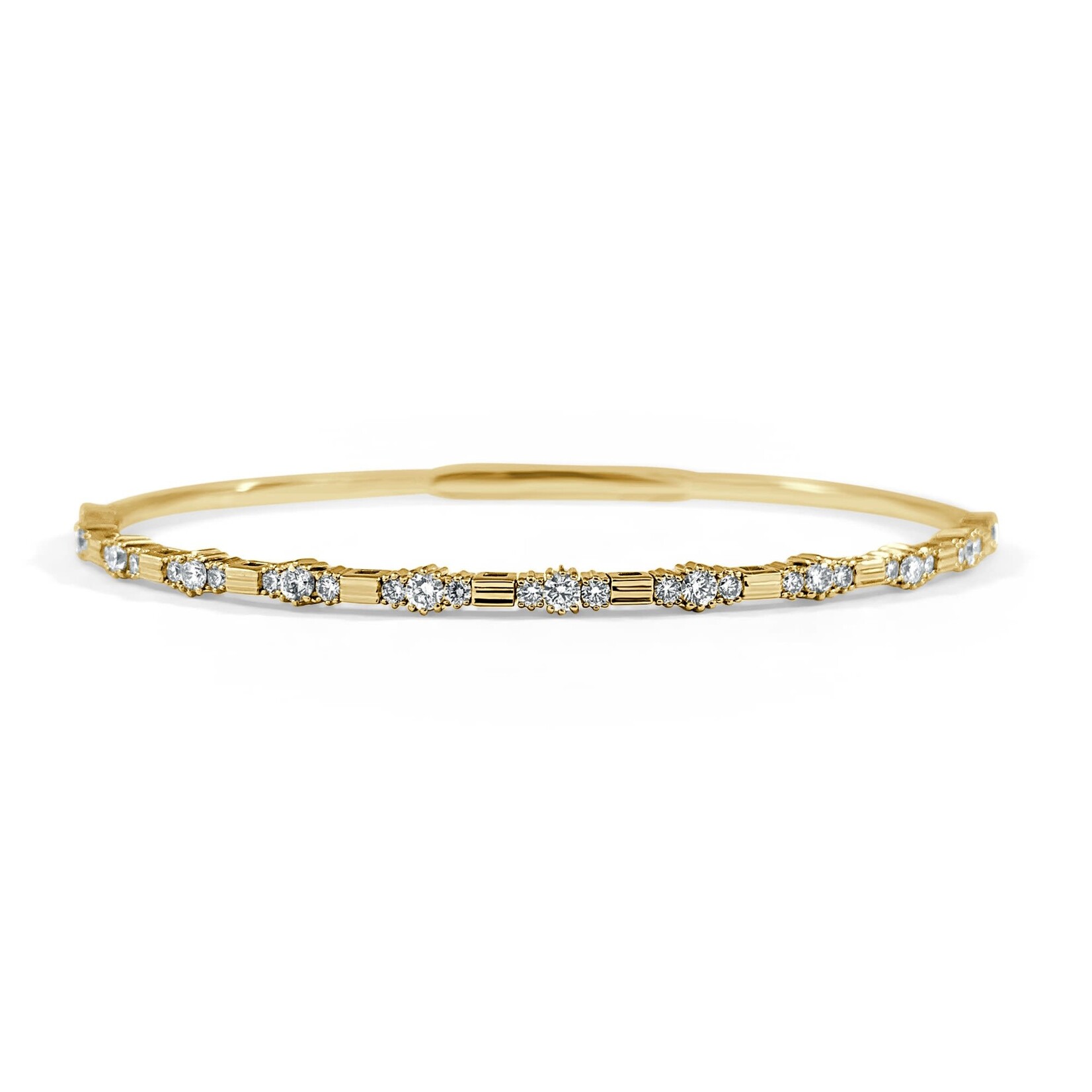 Jill Alberts Flexible Diamond Bangle