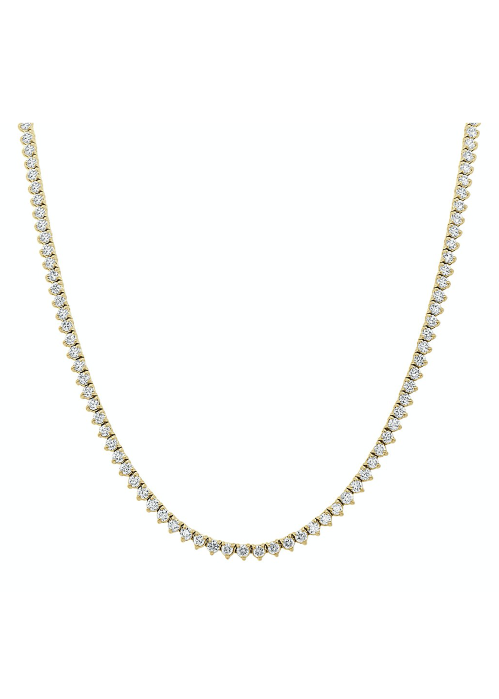 Jill Alberts Diamond Tennis Necklace