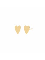 Rachel Reid Mini Heart Stud Earrings