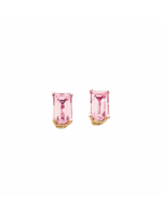 Jill Alberts Pink Tourmaline Stud Earrings