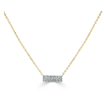 Jill Alberts Diamond Bar Necklace