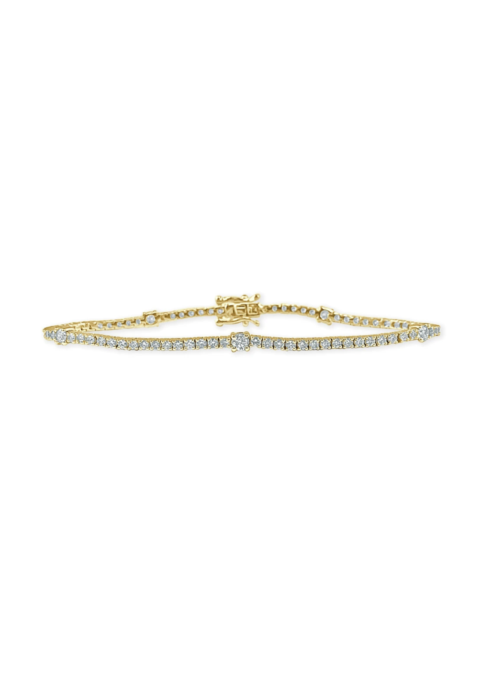 Jill Alberts Diamond Tennis Bracelet