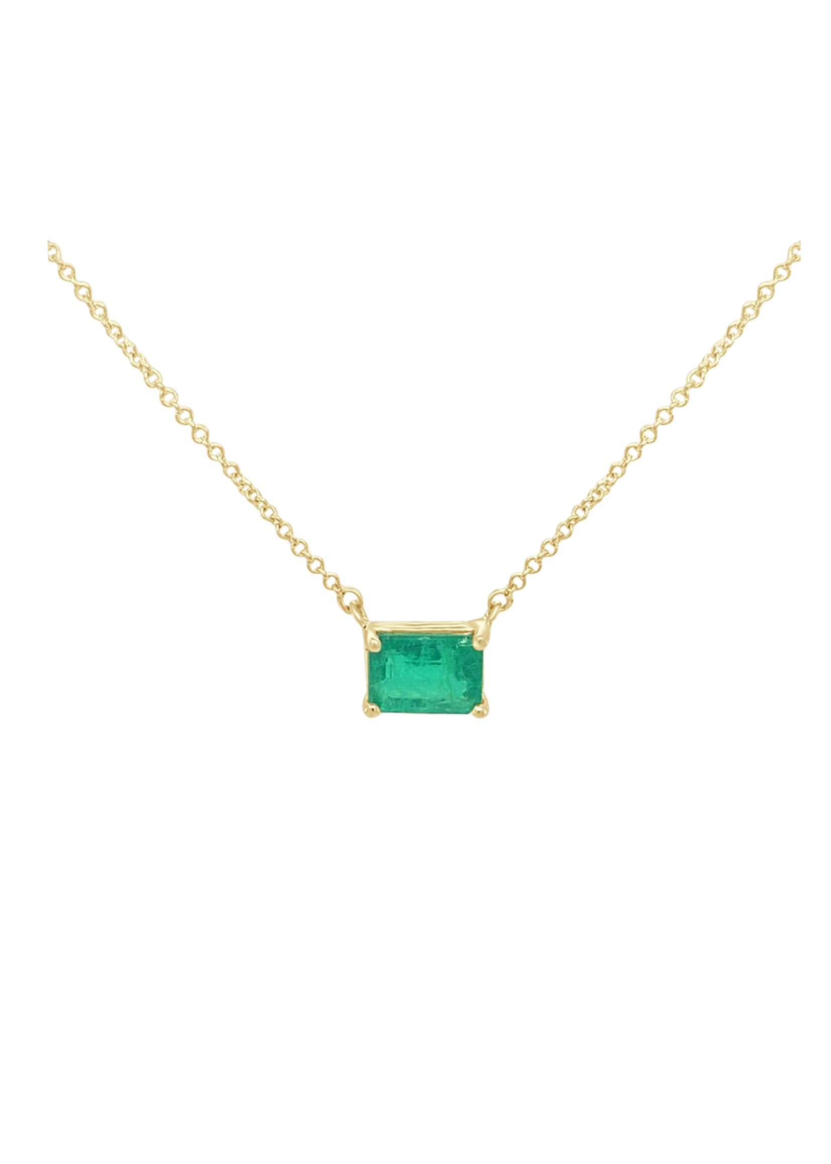 Jill Alberts Emerald Necklace