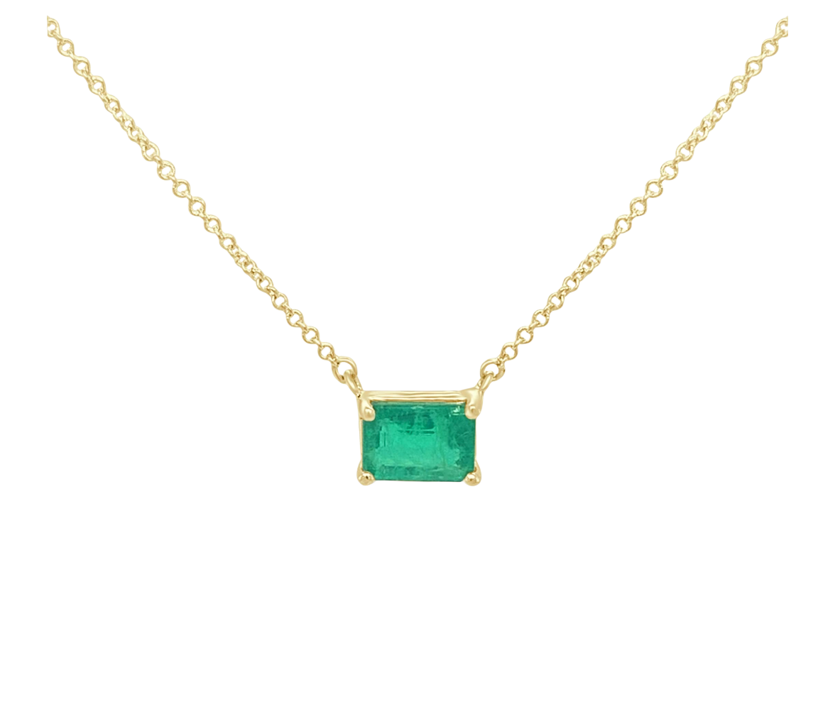 Emerald Necklace - Jill Alberts Jewelry