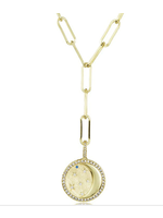 Melinda Maria You're A Star Lariat Necklace