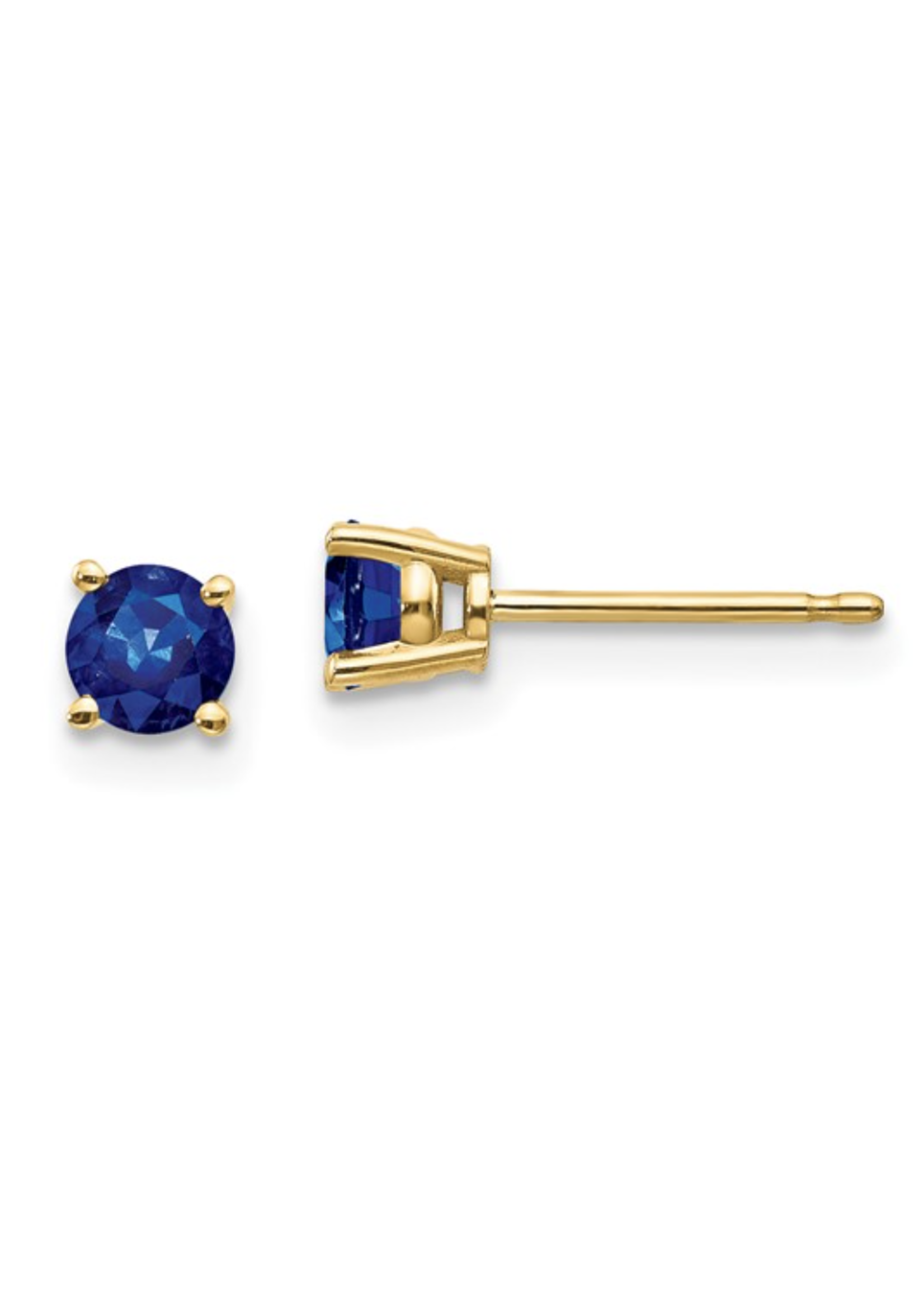 Jill Alberts Sapphire Post Stud Earrings