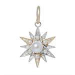 Liza Beth Pearl & Diamond Star Charm