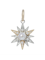 Liza Beth Pearl & Diamond Star Charm