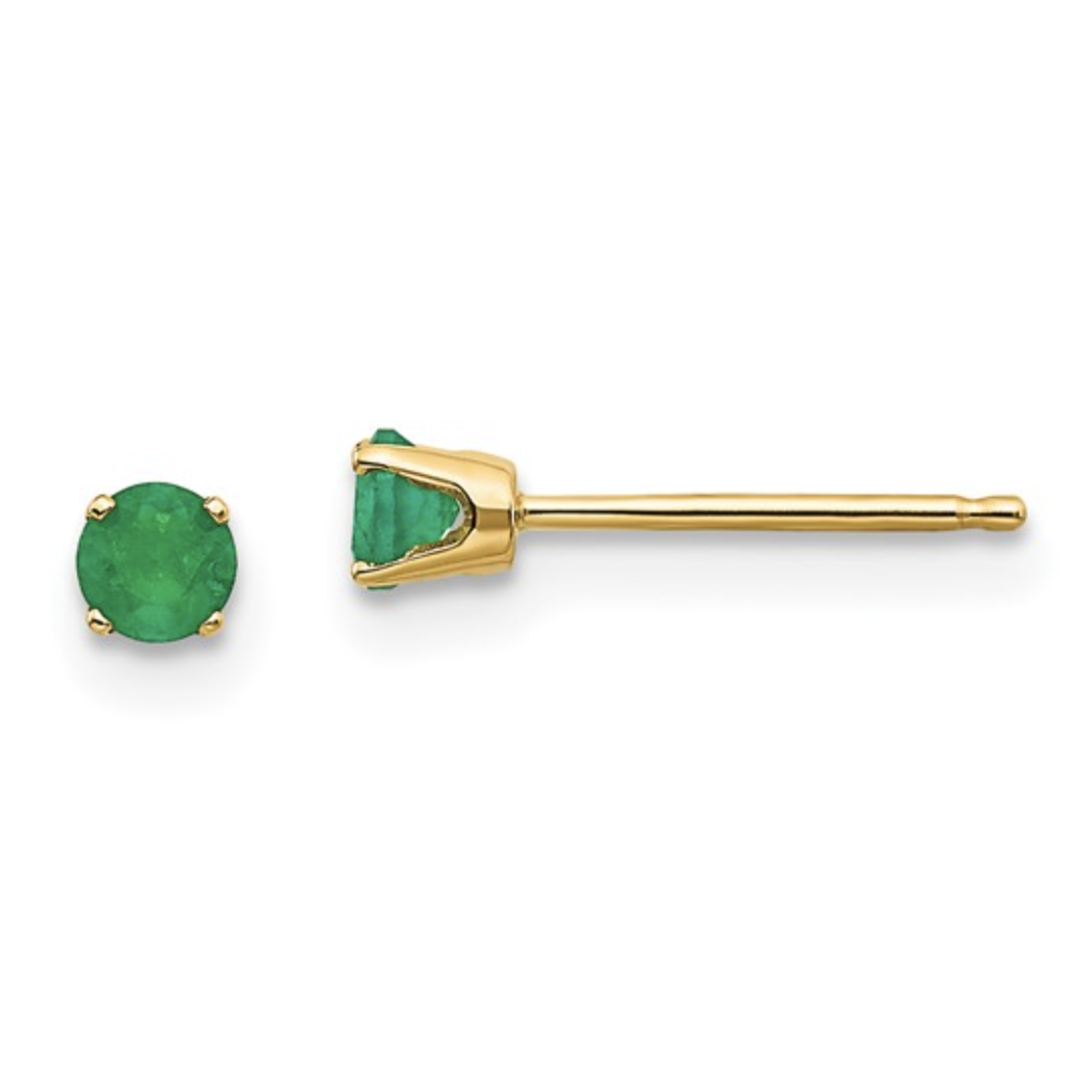 Jill Alberts Emerald Stud Earrings
