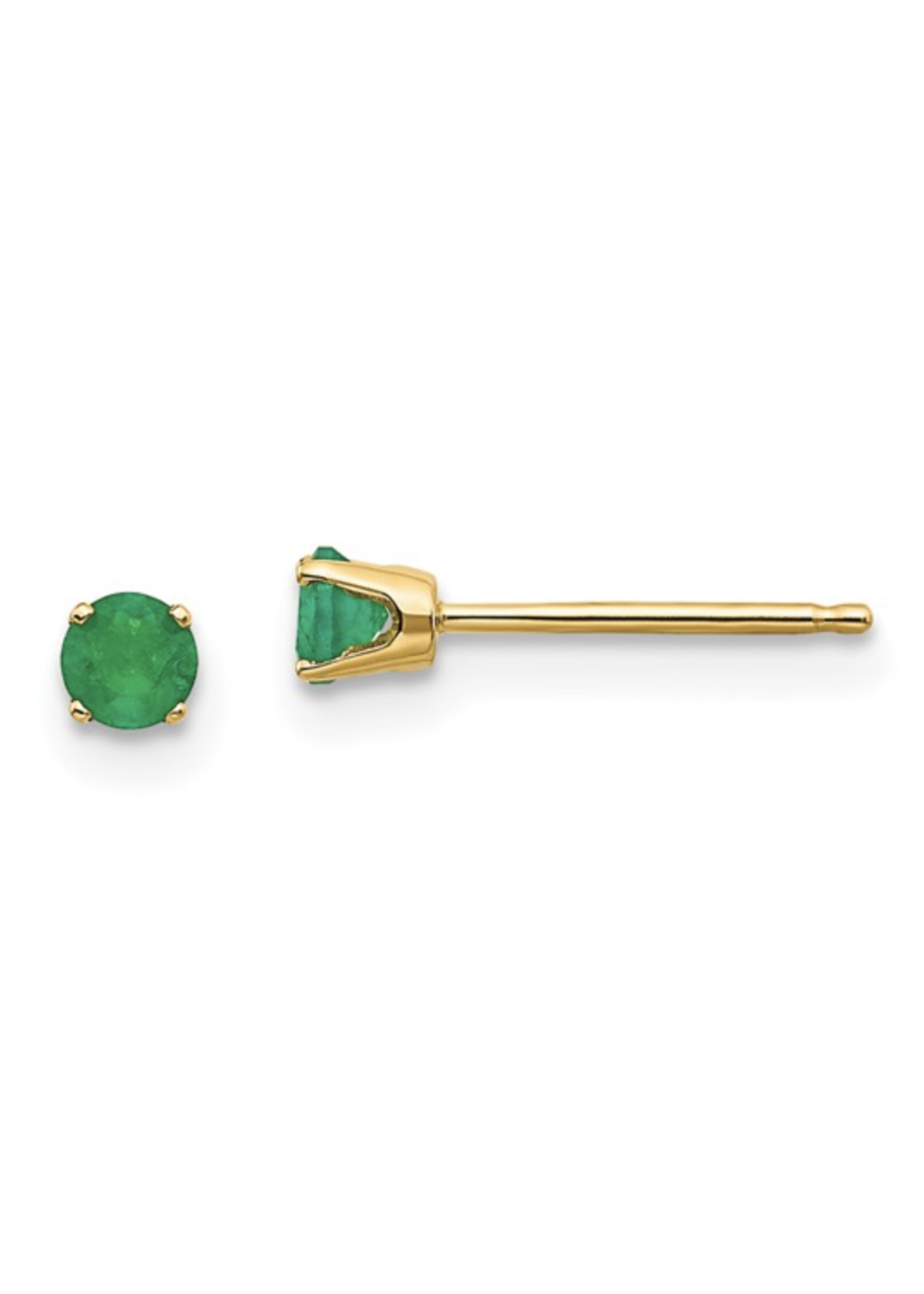 Jill Alberts Emerald Stud Earrings