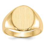 Jill Alberts Open Back Signet Ring