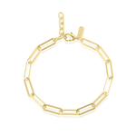 Melinda Maria Gold Carrie Chain Link Bracelet