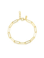 Melinda Maria Gold Carrie Chain Link Bracelet