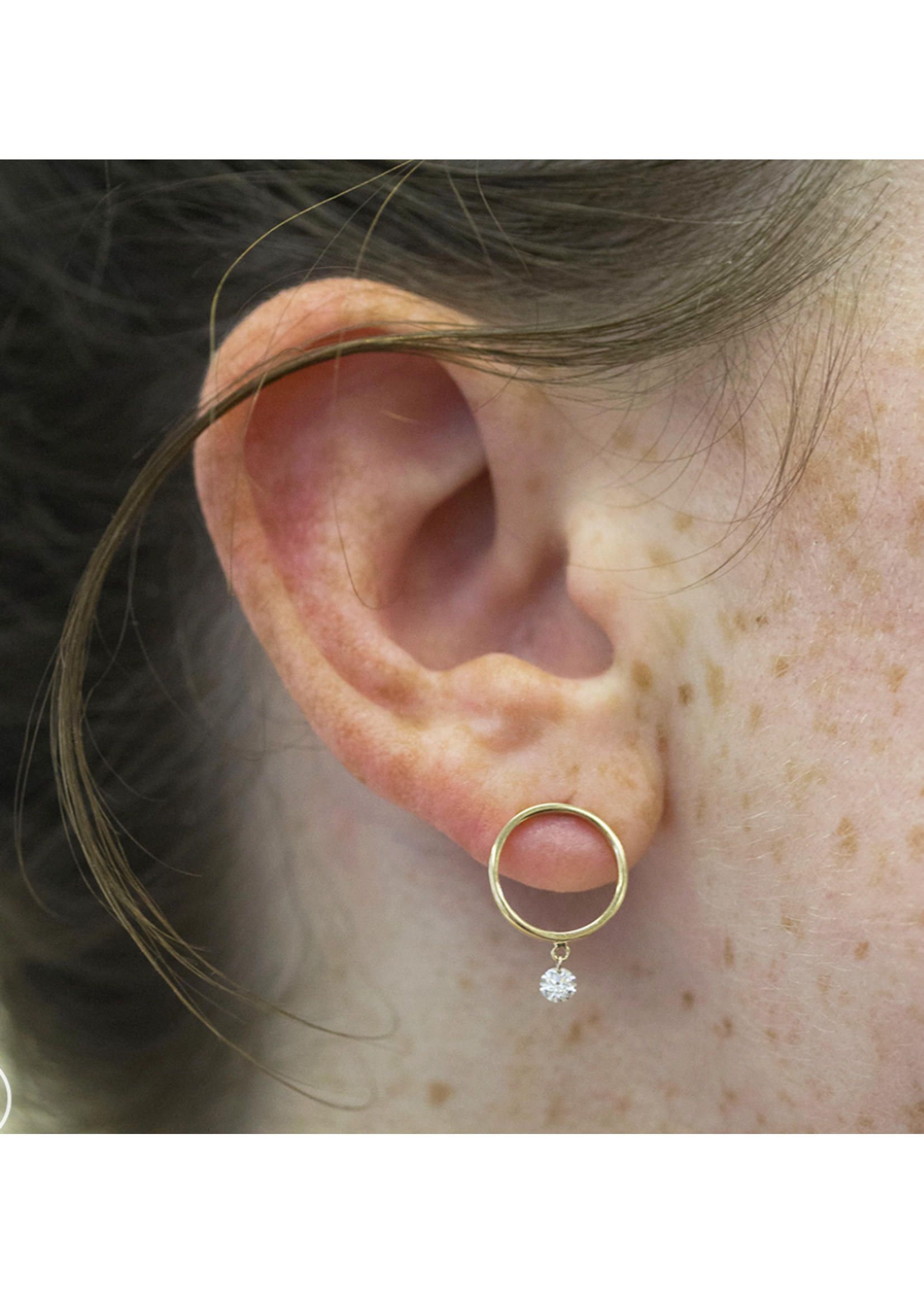 Jill Hoop Earrings