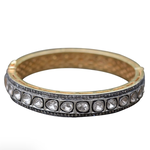 S. Carter Designs Oval Sliced Dia Bangle