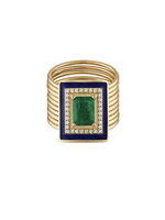 Eden Presley Emerald Diamond Harem Ring