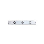 S. Carter Designs Plain White Enamel 10 Sliced Diamond Bangle