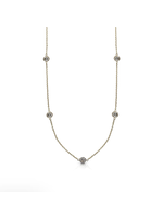 S. Carter Designs Dainty Diamond Necklace