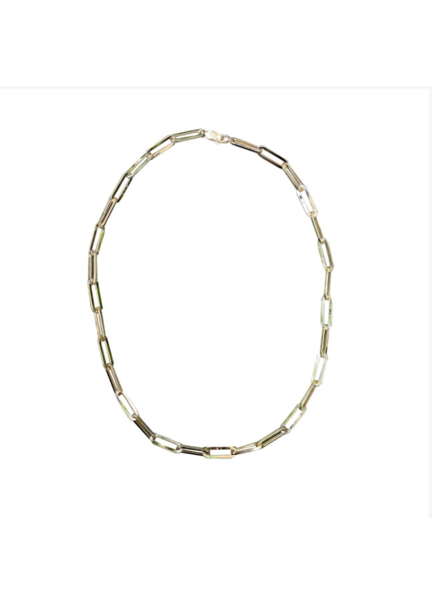 S. Carter Designs Large Paperclip Necklace