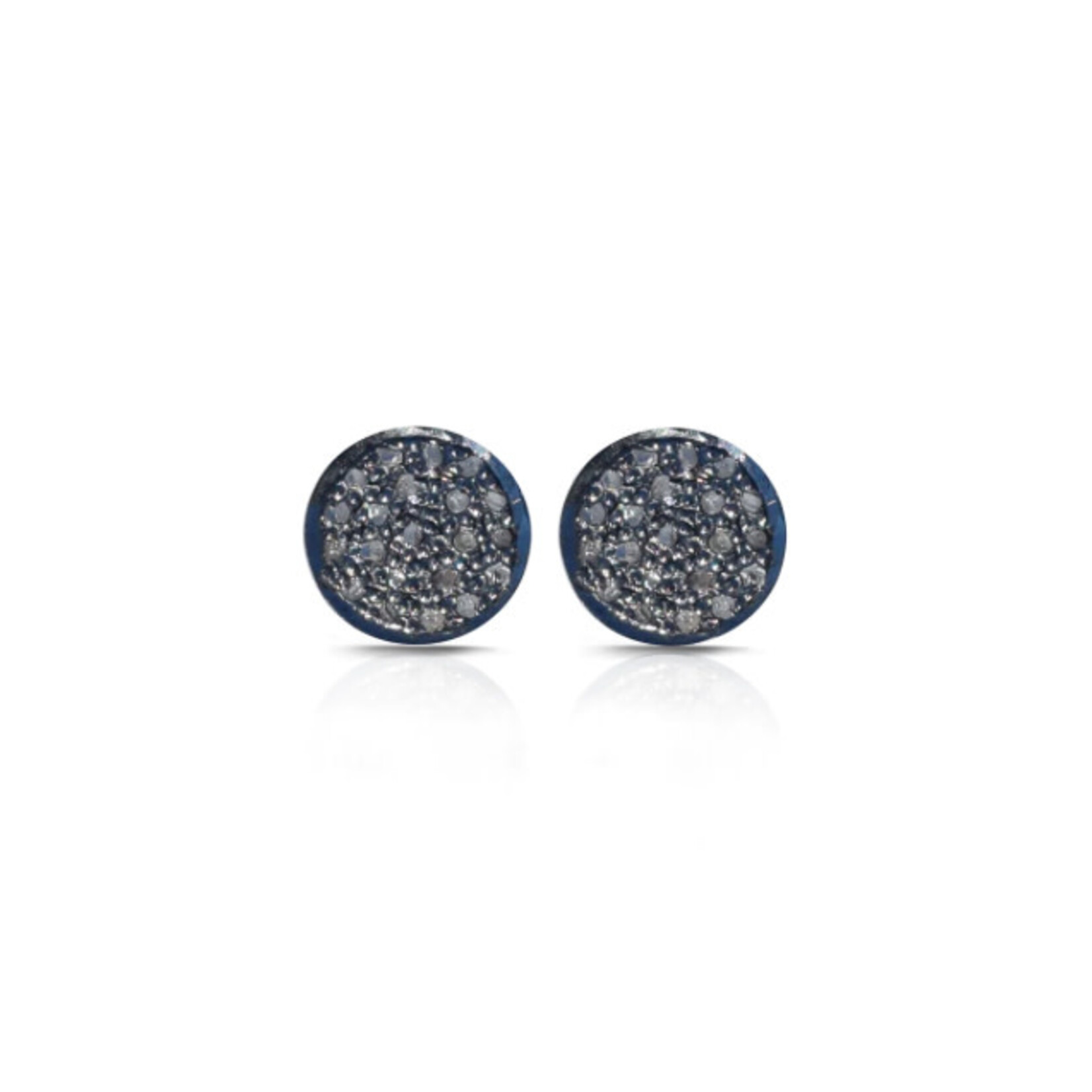 S. Carter Designs Pave Diamond Studs