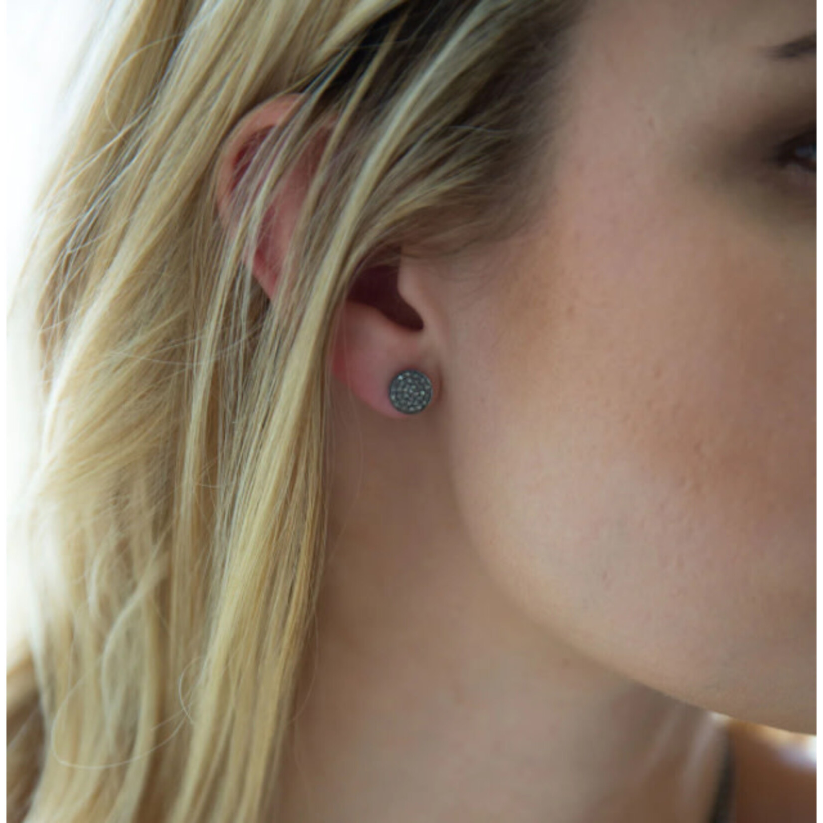 S. Carter Designs Pave Diamond Studs