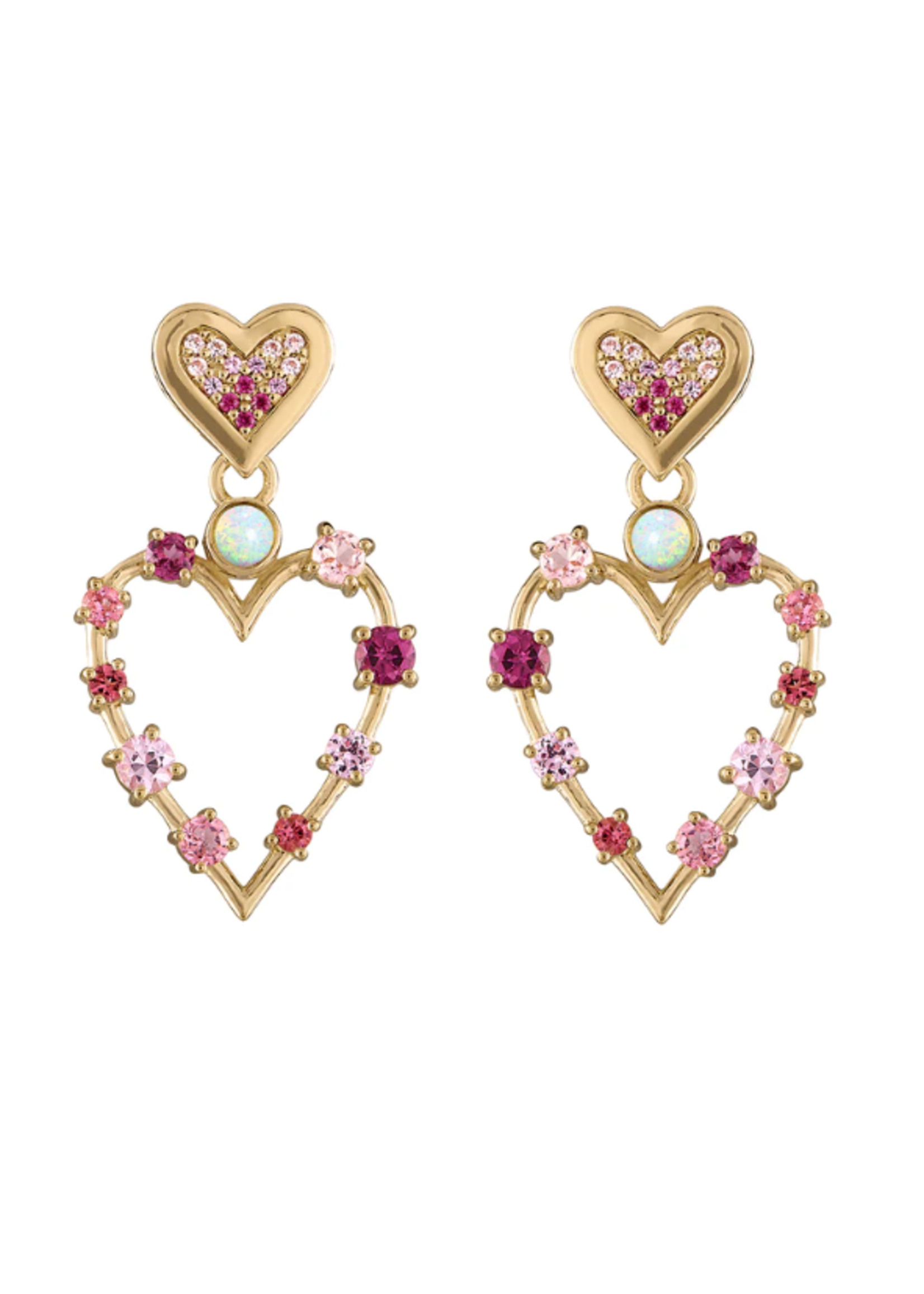 Eden Presley Pink Love Transformer Earrings