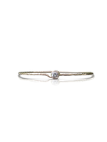 S. Carter Designs Bezel Hammered Bracelet