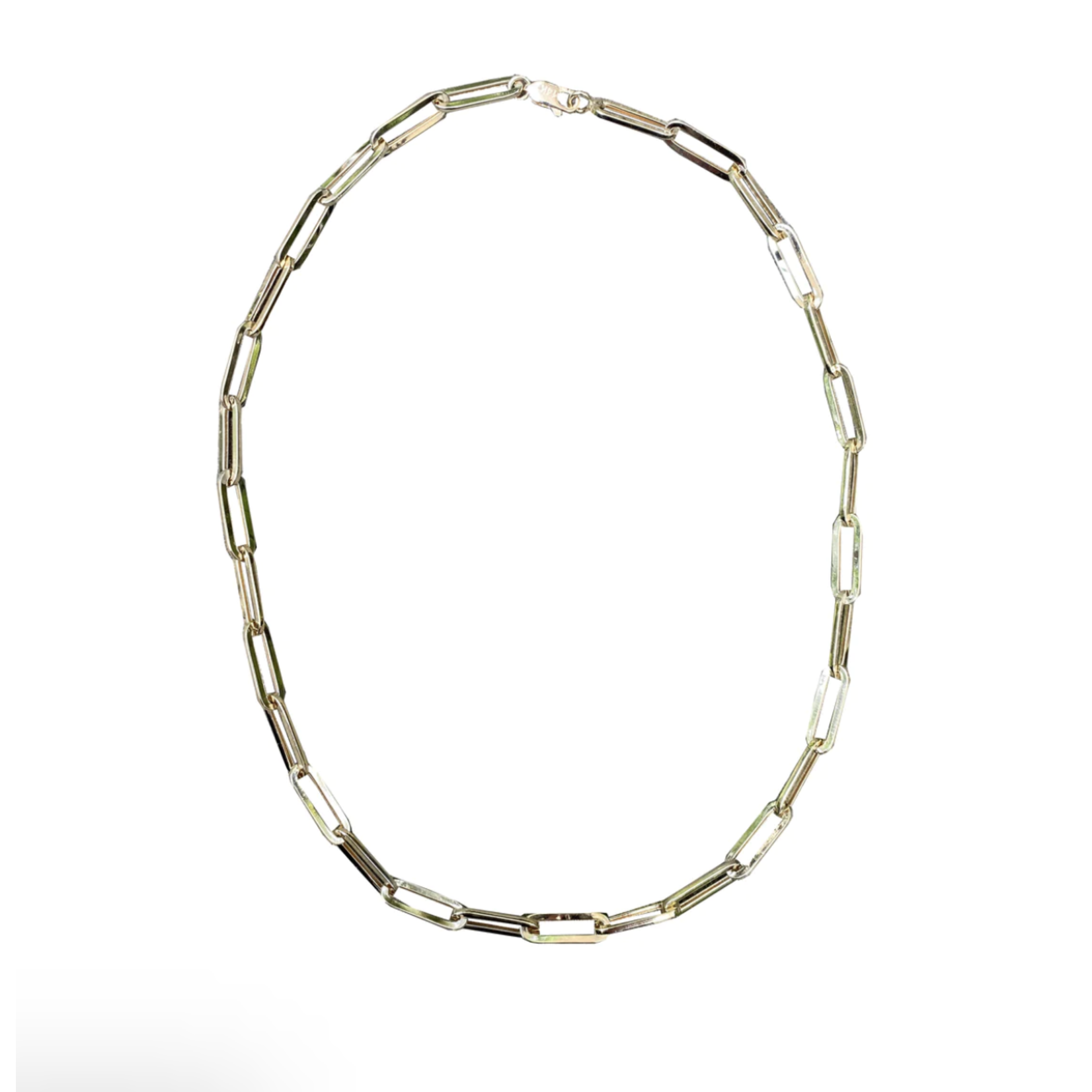 S. Carter Designs Large Paperclip Chain Necklace
