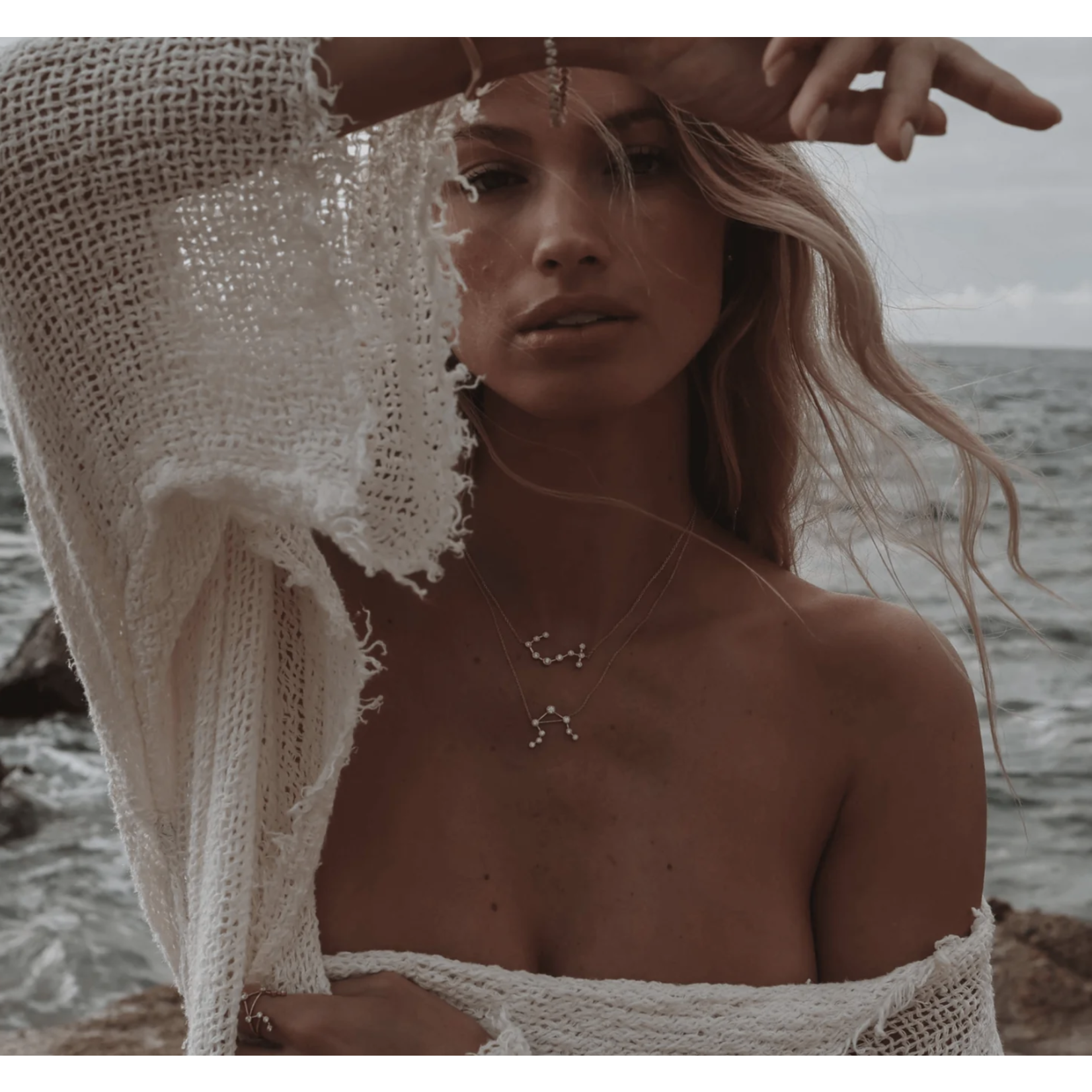 Logan Hollowell Libra Constellation Necklace