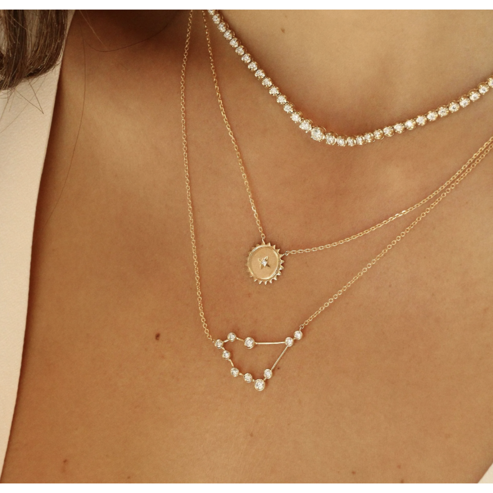 Logan Hollowell Capricorn Constellation Necklace