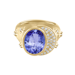 Eden Presley Tanzanite Celeste Pinky Ring