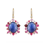 Eden Presley Tanzanite Mixed Pink Earrings