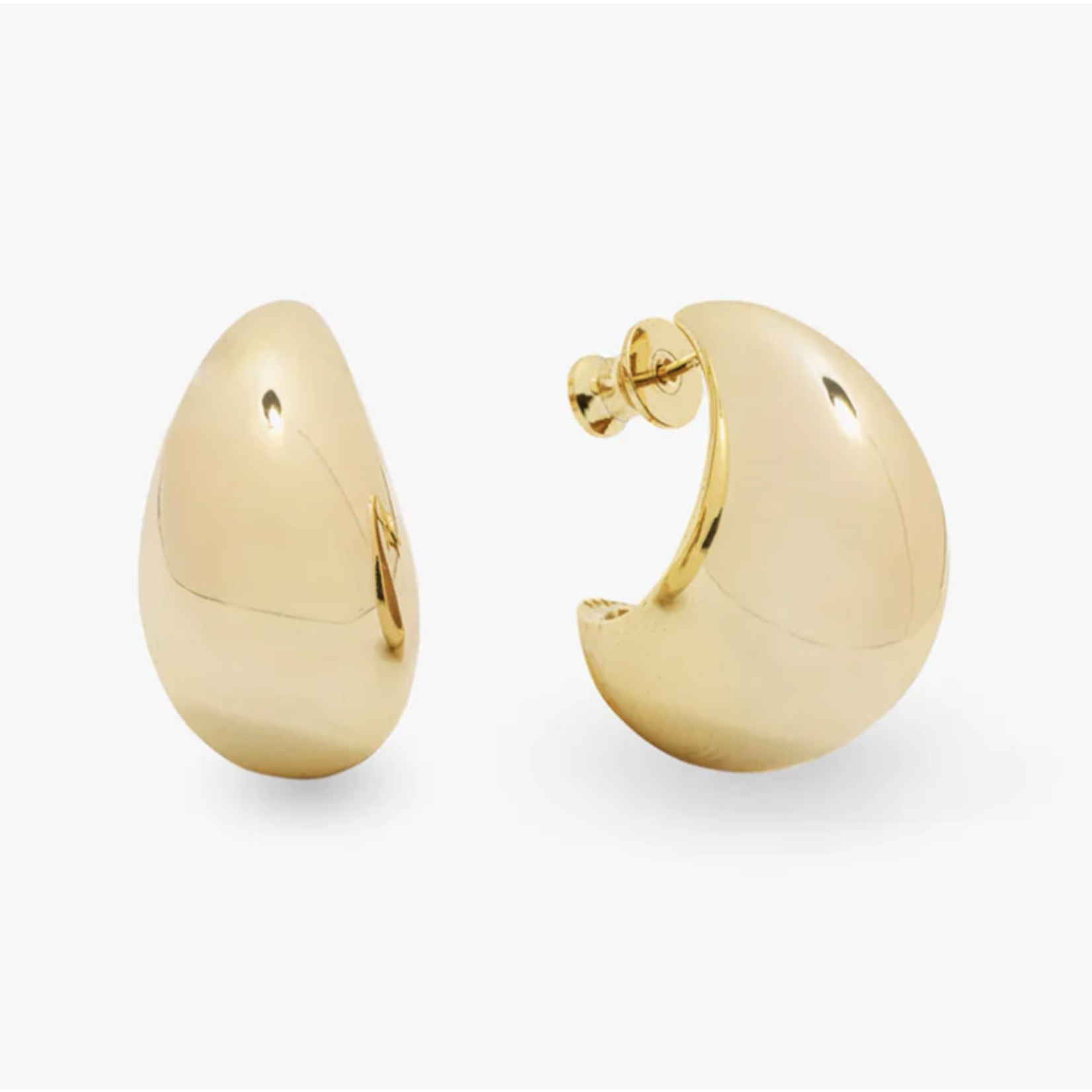 Melinda Maria "She's So Smooth" Mama Teardrop Hoops