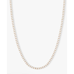 Melinda Maria White Opal Grand Heiress Tennis Necklace