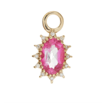 Scosha The Diana Charm in Pink Topaz