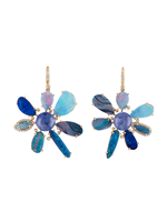 Eden Presley Boulder Opal, Tanzanite, & Diamond Earrings