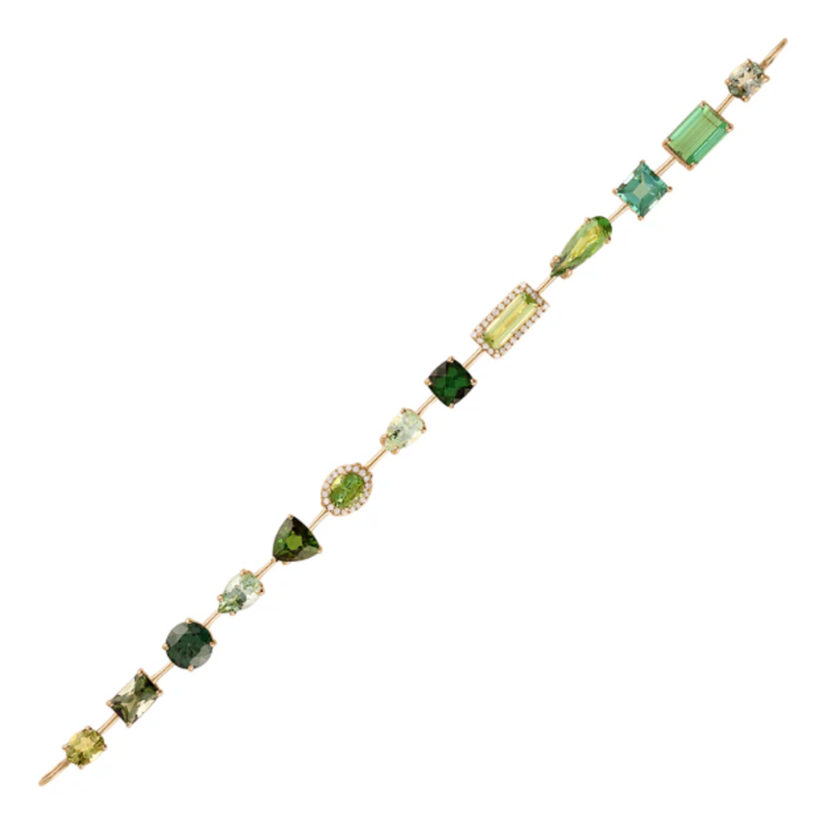 Eden Presley Green Rock Candy Bracelet