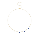 Jill Alberts Blue Sapphire Necklace