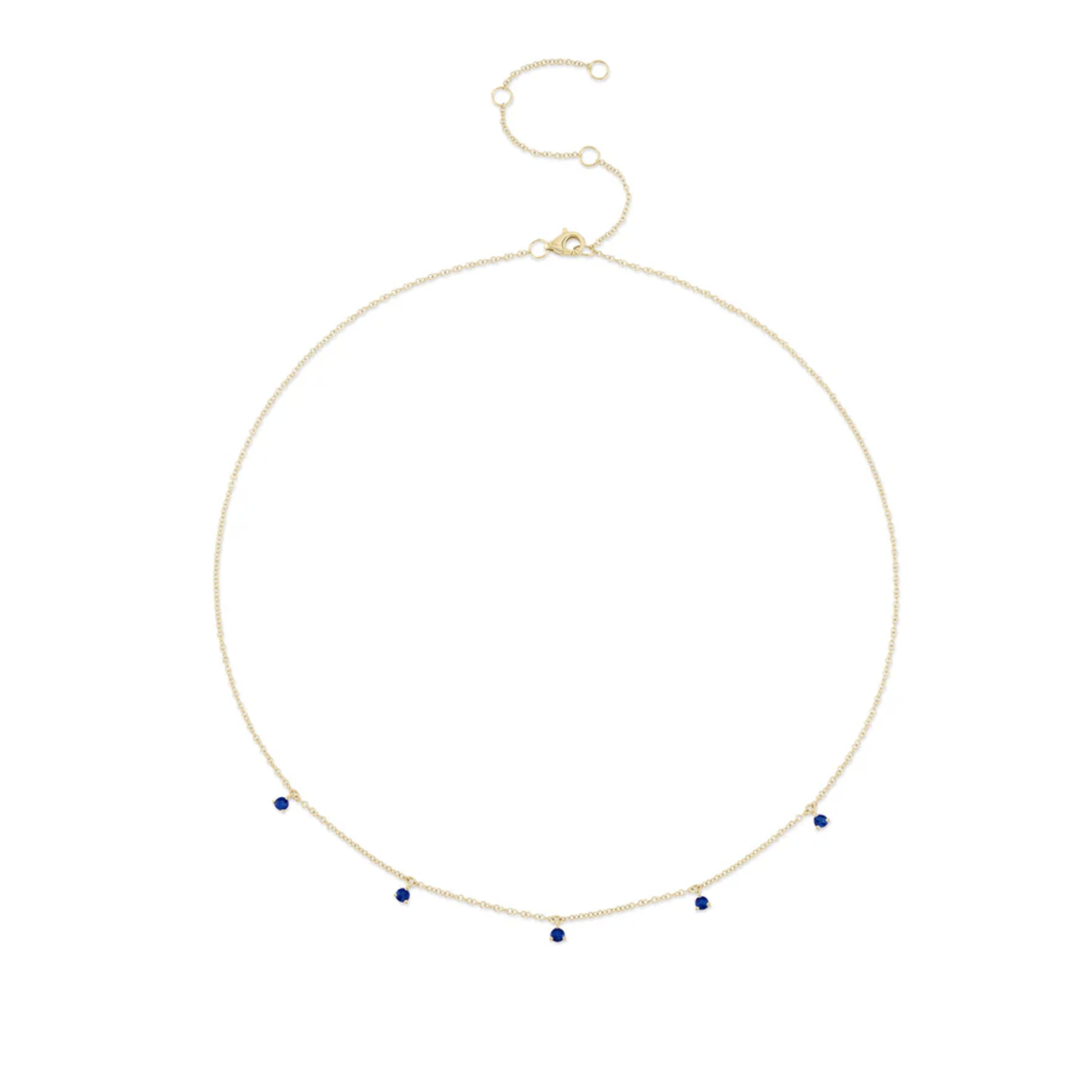 Jill Alberts Blue Sapphire Necklace