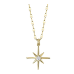 Jill Alberts Diamond North Star Necklace