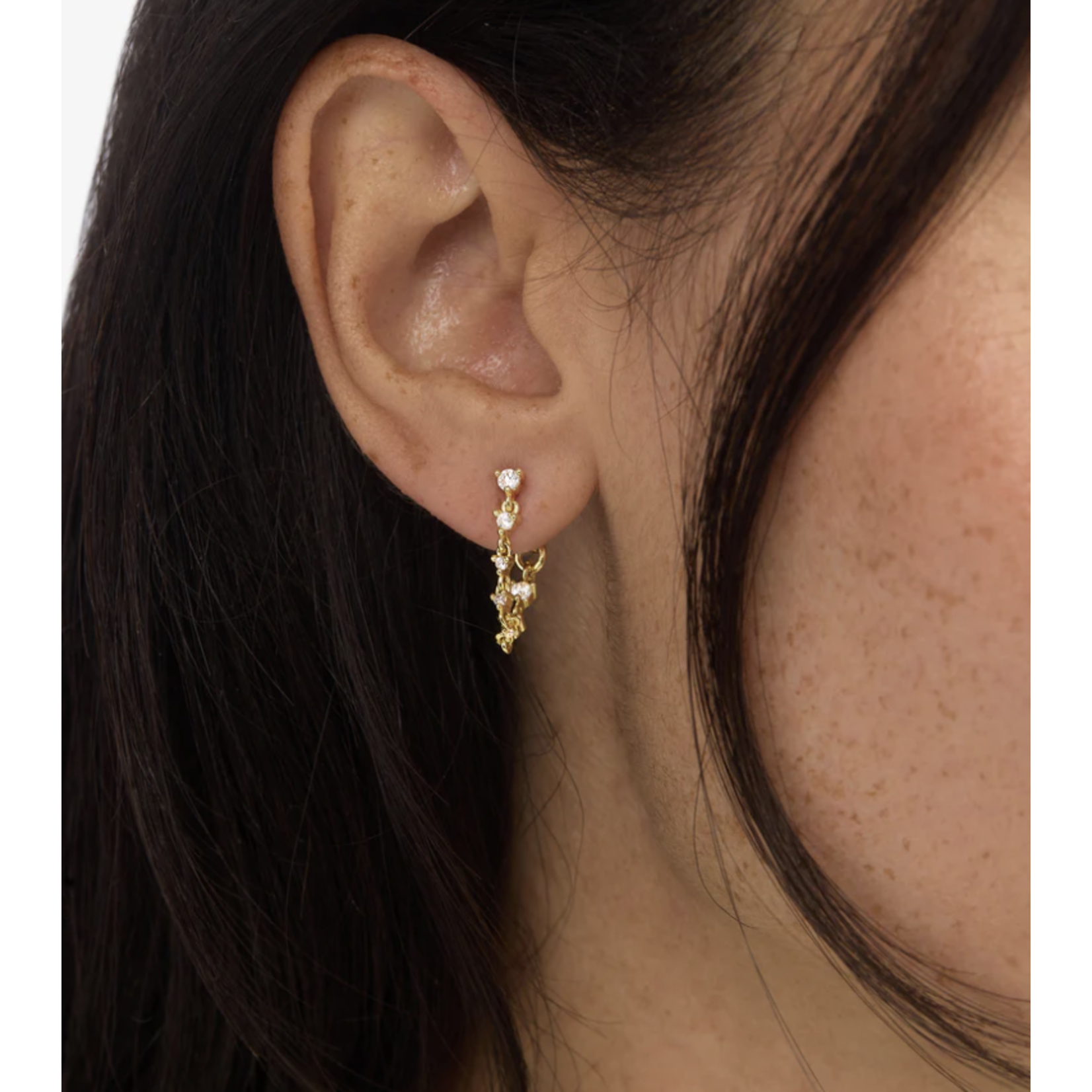 Melinda Maria Not Your Basic Soft Hoop Earrings