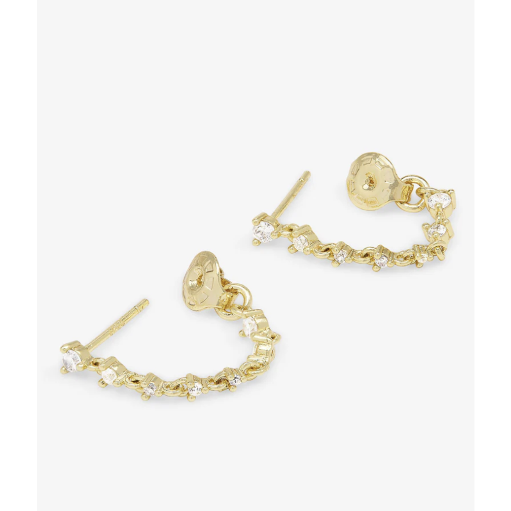 Melinda Maria Not Your Basic Soft Hoop Earrings