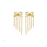 Unhada Ingenue Tsavorite Bow Studs