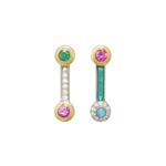Unhada 18k Tea Party Studs
