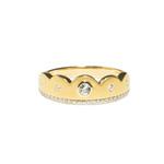 Unhada Chantal Scalloped Ring