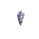 S. Carter Designs Agate Arrowhead Charm