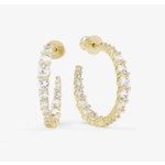 Melinda Maria "Oh She Fancy" Hoop Earrings